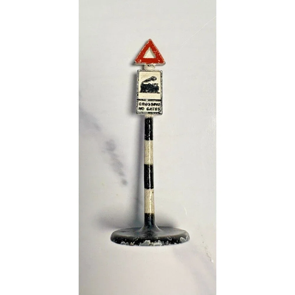 Dinky Road Signs - No Crossing Sign